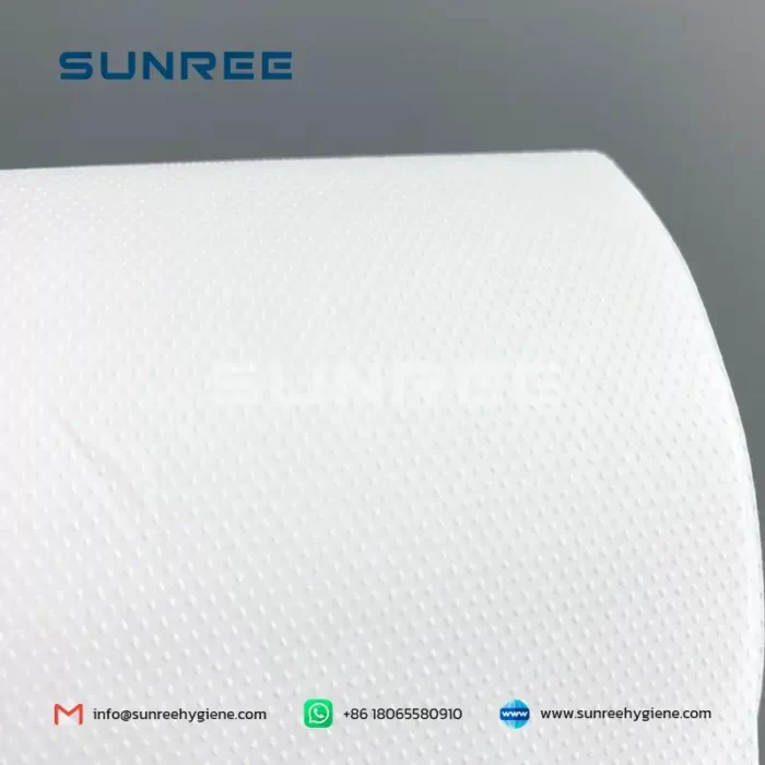 embossed non breathable pe film