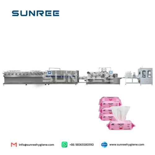 wp12 wet wipes machine