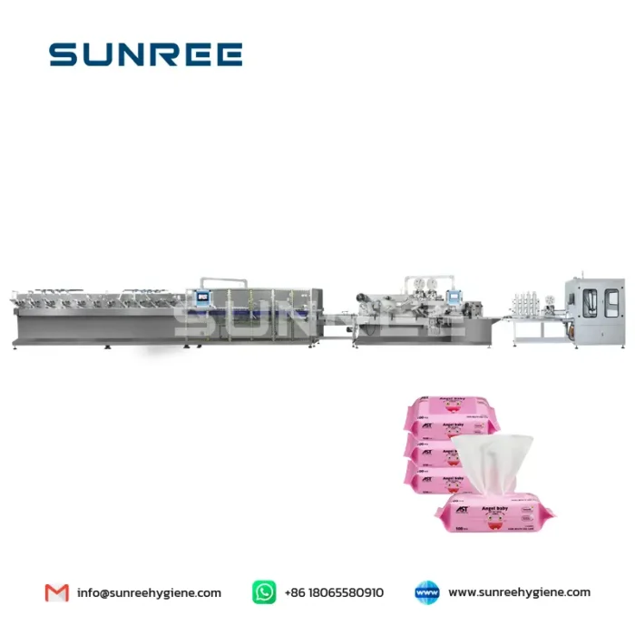 wp12 wet wipes machine