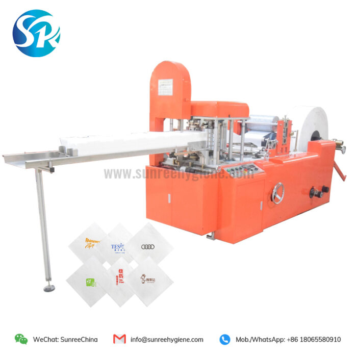 Printed Napkin Paper Folding Machine