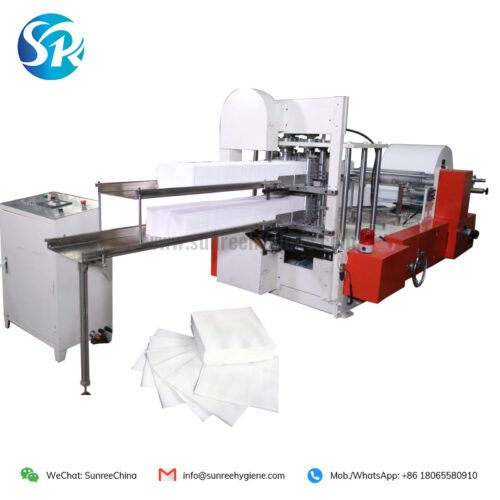napkin paper machine with double deck