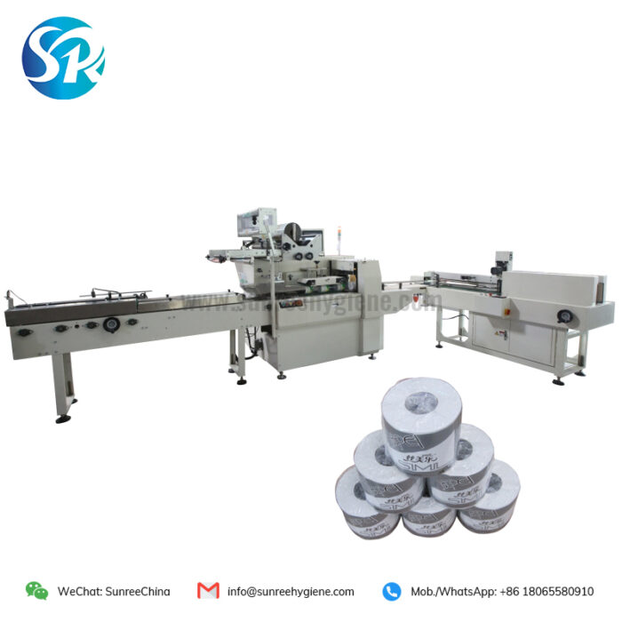 toilet paper packing machine for single roll