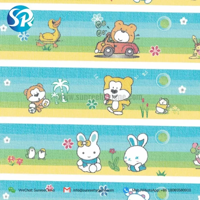 SRFT042 suede diaper frontal tape