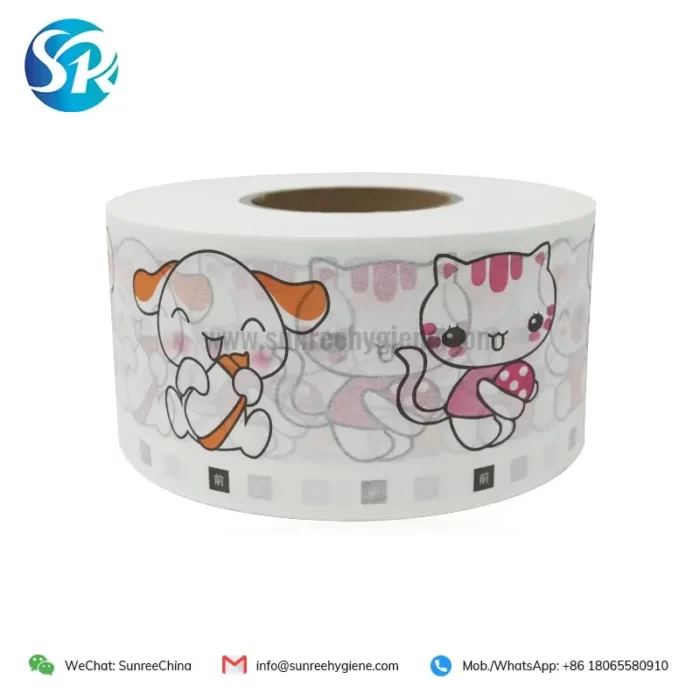 SRPT004 printed tissue paper frontal tape 1