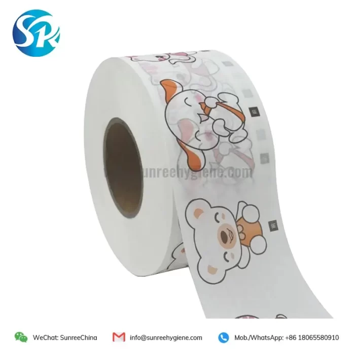SRPT004 printed tissue paper frontal tape 2