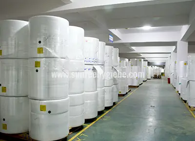 diaper material warehouse