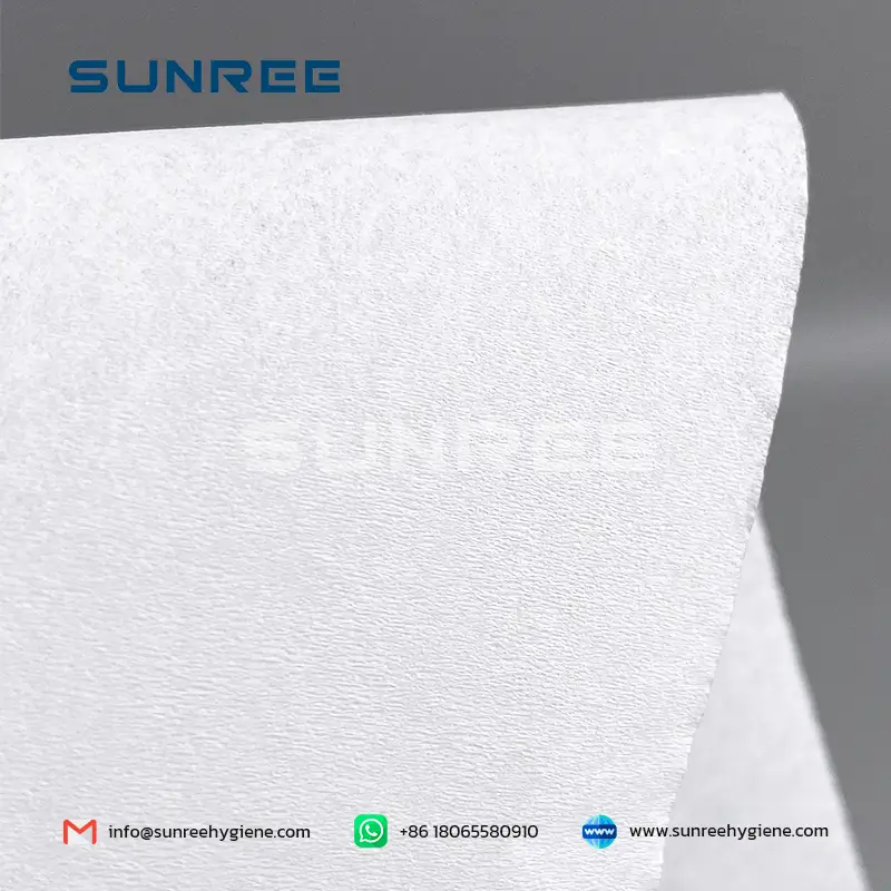 Upper Lower Wet Strength Carrier Tissue Paper For Baby Diaper Underpads  Adult Diaper Pants Sanitary Pads - SUNREE