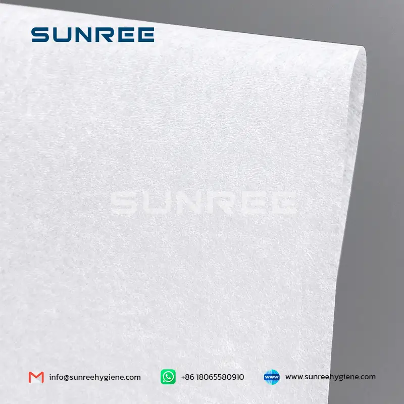 Upper Bottom Absorbent Fluff Core Wrapping Wet Strength Tissue