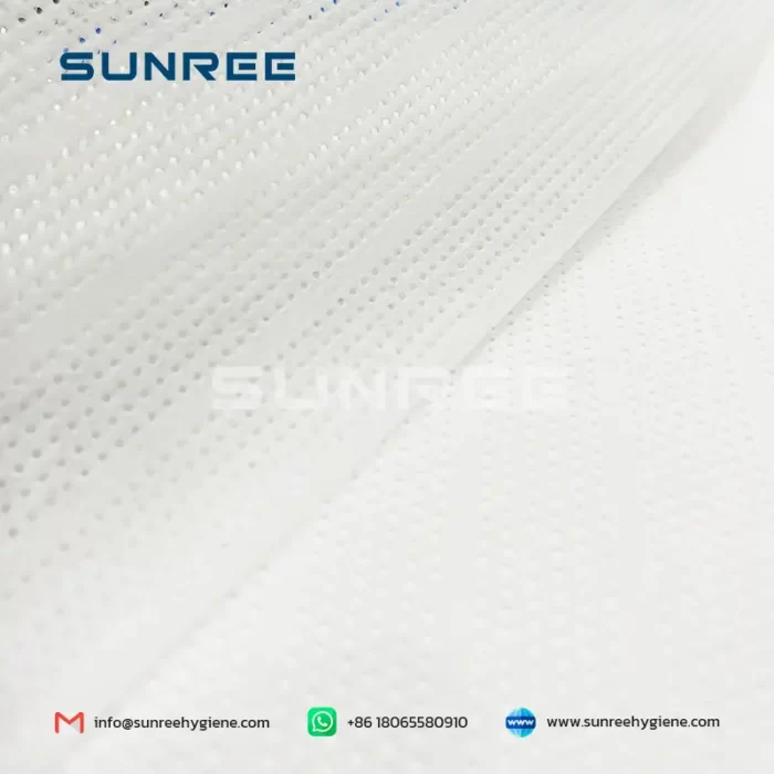 22g perforated through air nonwoven