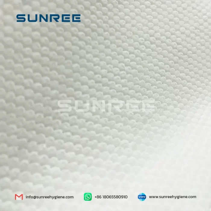 38g embossed 2layer through-air