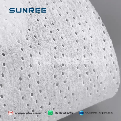 wave perforated atb nonwoven