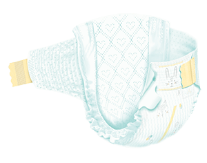 elastic ear t shaped diaper