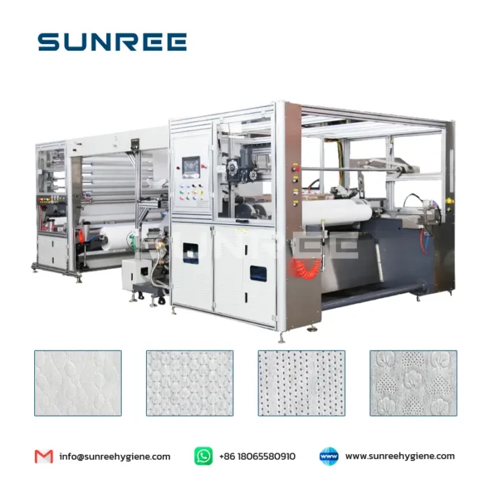 nonwoven embossing machine