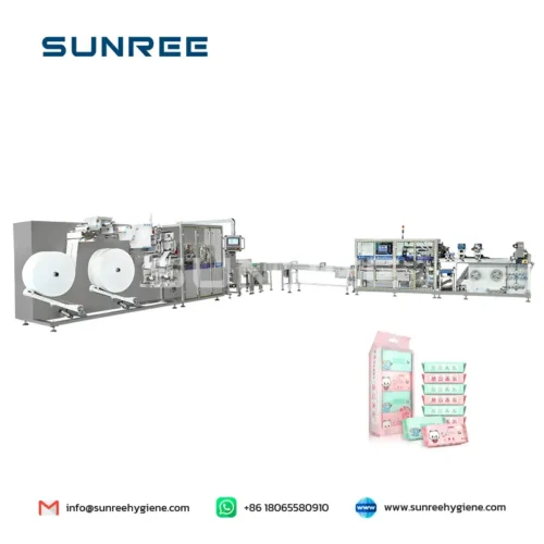 pocket mini wet tissue machine