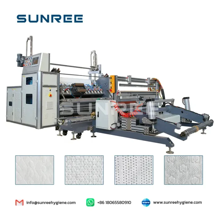 nonwoven embossing machine